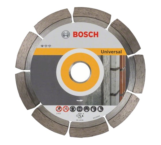 Диск алмазный Universal (150х22.2 мм) 10 шт. Bosch 2608603246 1