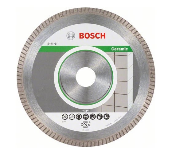 Диск алмазный Best for Ceramic (200х25.4 мм) Bosch 2608603599 1