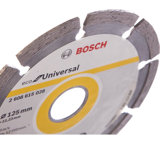 Диск алмазный ECO Universal (125х22.2 мм) Bosch 2608615028