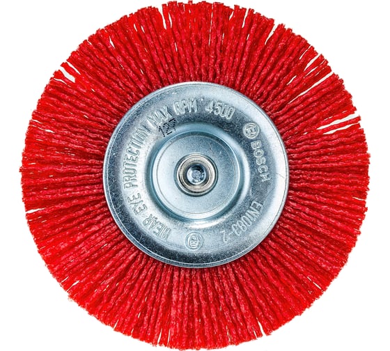 Щетка дисковая нейлоновая (100 мм) Bosch 2609256537