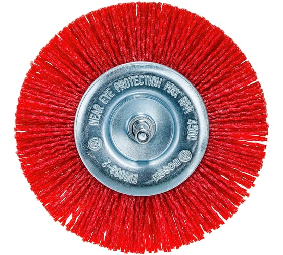 Щетка дисковая нейлоновая (100 мм) Bosch 2609256537