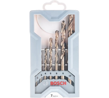 Набор сверл по металлу HSS-Co (2-10 мм) 7 шт. Bosch 2608589296
