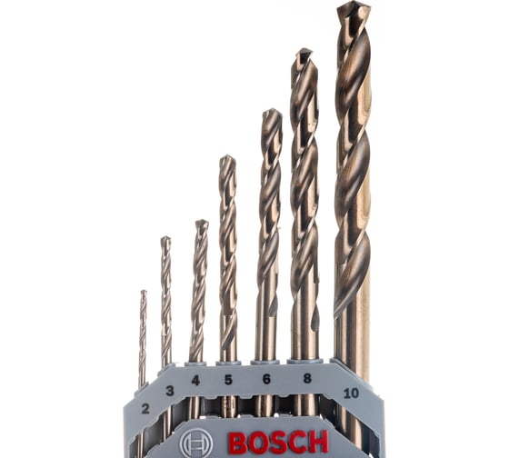 Набор сверл по металлу HSS-Co (2-10 мм) 7 шт. Bosch 2608589296