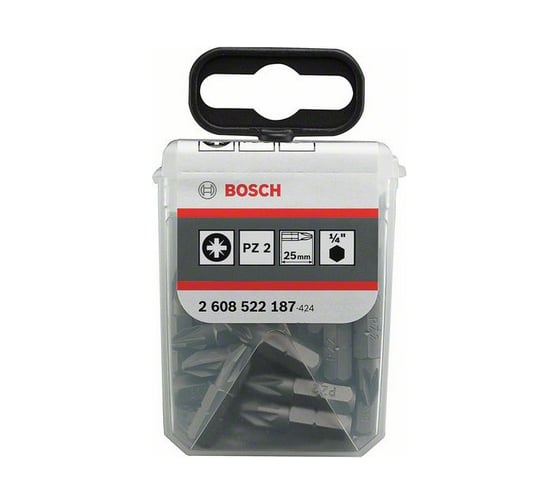 Бита (PZ2; 25 мм; 25 шт.) Bosch 2608522187 1