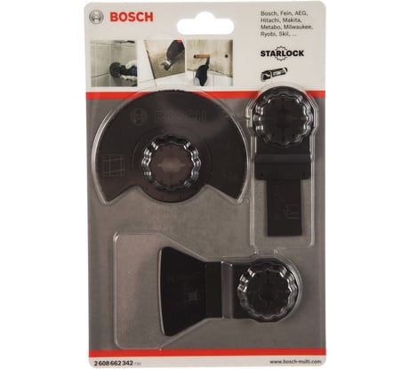 Набор полотен по плитке (3 шт.) Bosch 2608662342