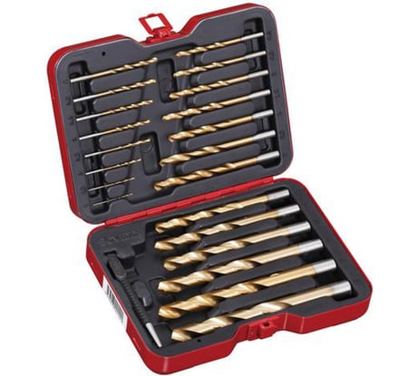 Набор сверл по металлу (22 шт.) BOVIDIX 1902103523