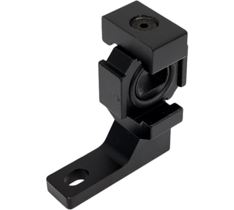 Скоба-держатель (L-образная) блока подготовки воздуха с резиновыми уплотнителями WIEDERKRAFT WDK-7030L