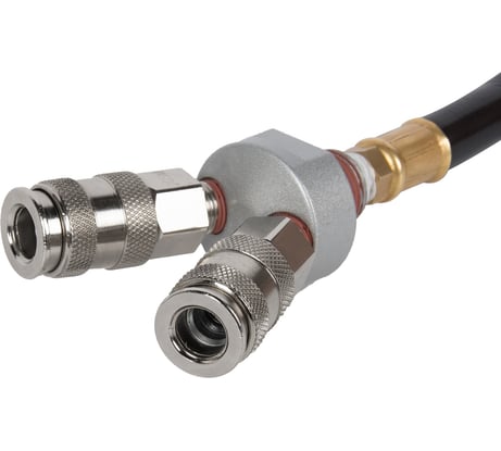 Разветвитель пневматический V-образный (1/4"; рапид EURO) WIEDERKRAFT WDK-82MV