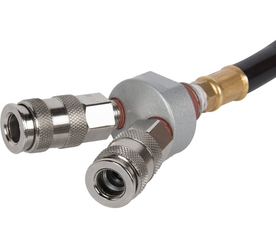 Разветвитель пневматический V-образный (1/4"; рапид EURO) WIEDERKRAFT WDK-82MV