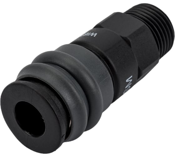 Композитное быстроразъёмное соединение (рапид- 1/2"М) WIEDERKRAFT WDK-840SM