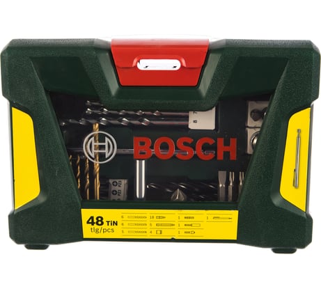 Набор принадлежностей V-line (48 шт.) Bosch 2607017314