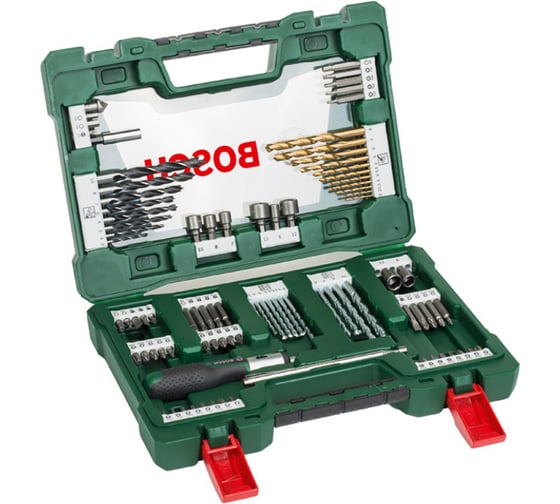 Набор принадлежностей V-line (91 шт.) Bosch 2607017195