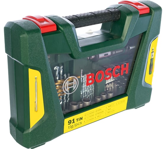 Набор принадлежностей V-line (91 шт.) Bosch 2607017195