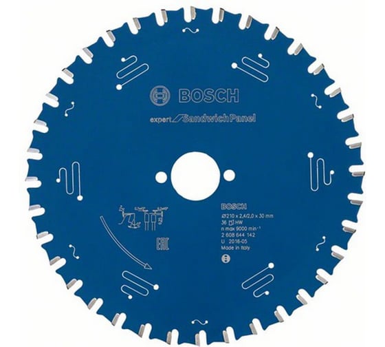Пильный диск Expert for Sandwich Panel (210x30 мм; 36 зубьев) Bosch 2608644142 1
