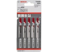 Набор пил CleanPP 5 шт, T102D Bosch 2608667444