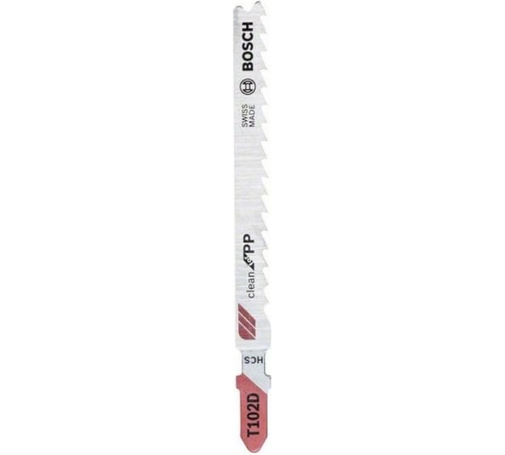 Набор пил CleanPP 5 шт, T102D Bosch 2608667444