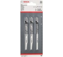 Набор пил ExtraCleanWood 3 шт, T308BF/T308BOF Bosch 2607010593