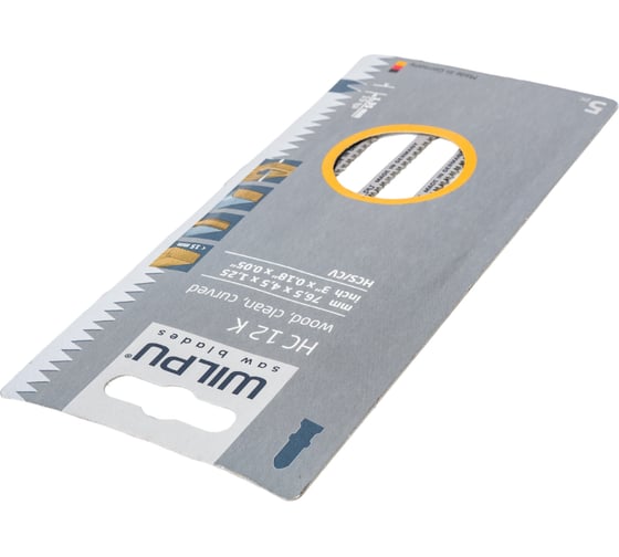 Пилка по дереву HC 12 K 5 шт. WILPU 211300005