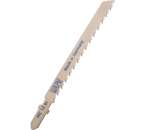 Пилка по дереву и пластмассы чистый рез HC 12 bi 5 шт. WILPU 0211100005