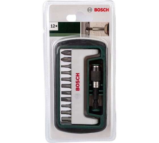 Набор бит 12 предметов PH/PZ/TORX/SL/HEX XH Bosch 2608255995 1