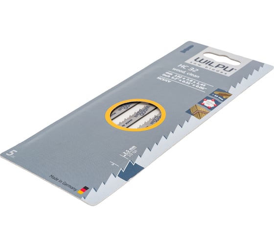 Пилка по дереву HC 32 5 шт. WILPU 212000005