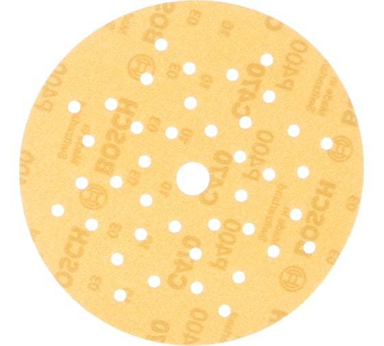 Набор шлифлистов 5 шт. Multihole 125мм K400 Bosch 2608608X79 1