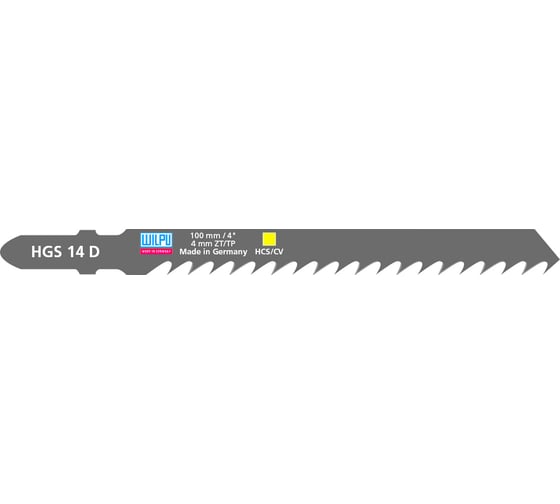 Пилка по дереву HCGS 14 D 5 шт. WILPU 0222200005 1
