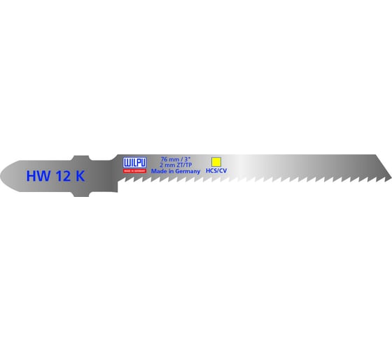 Пилка по изоляционным материалам HW 12 K 5 шт. WILPU 241300005 1