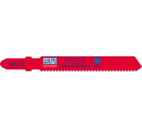 Пилка по металлу MG 12 (5 шт; 76.5х7.8х1 мм; 55 мм; 13 TPI; HSS) WILPU 265000005