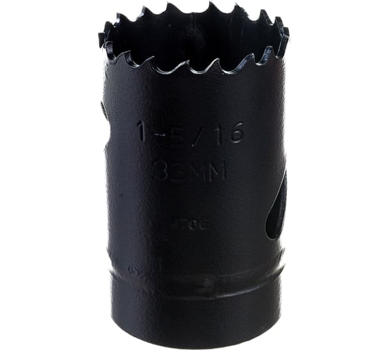 Коронка биметаллическая COBALT 8% M42 (33х37 мм) DEWALT DT8133L 1