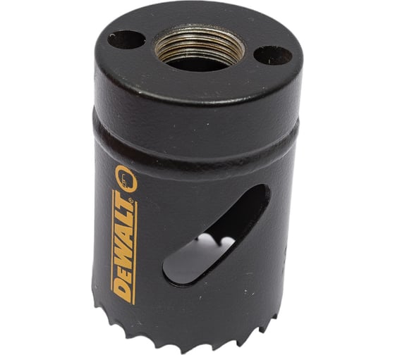 Коронка биметаллическая COBALT 8% M42 (37х37 мм) DEWALT DT8137L 1