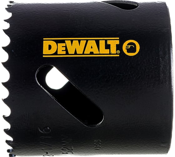 Коронка биметаллическая COBALT 8% M42 (52х46 мм) DEWALT DT8152L