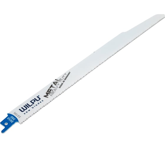 Полотно по металлу 3050/300 Bi-metall (3 шт; 300х22х1.57 мм; 280 мм; 10 TPI) WILPU 1553000003