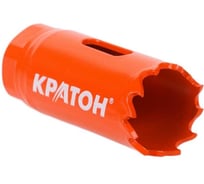 Коронка универсальная биметаллическая Кратон ф22 мм. 1 04 06 003