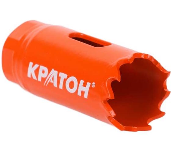 Коронка универсальная биметаллическая Кратон ф22 мм. 1 04 06 003 1