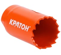 Коронка универсальная биметаллическая Кратон ф29 мм. 1 04 06 004