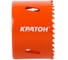 Коронка универсальная биметаллическая Кратон ф64 мм. 1 04 06 012 2