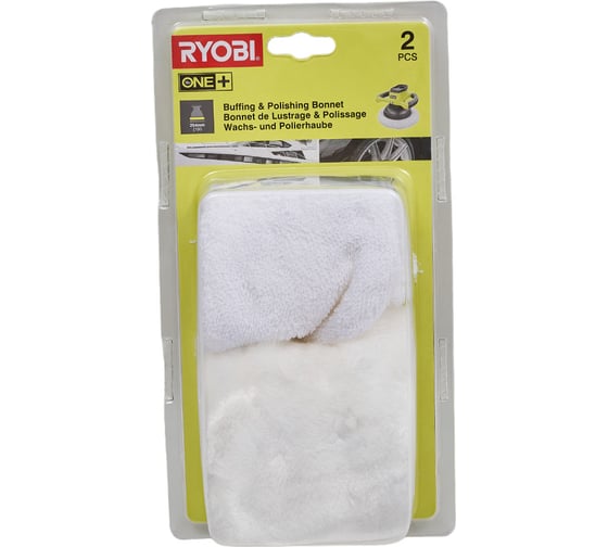 Набор полировальных насадок для R18B-0 (254 мм; 2 шт.) Ryobi RAK2BB 5132002786
