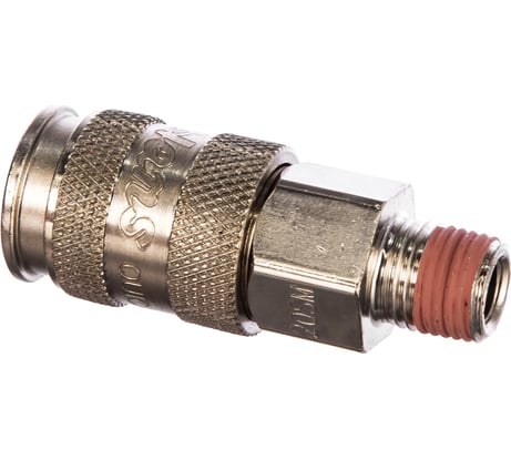 Пневматическое быстроразъемное соединение с наружной резьбой 1/4" G Hans 8513-2Q