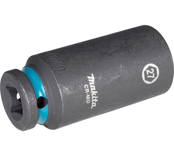 Головка ударная удлиненная торцовая Impact Black 27x81.5 мм, 1/2"DR Makita E-16536