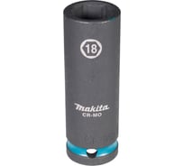 Головка ударная удлиненная торцовая Impact Black 18x81.5 мм, 1/2"DR Makita E-16483