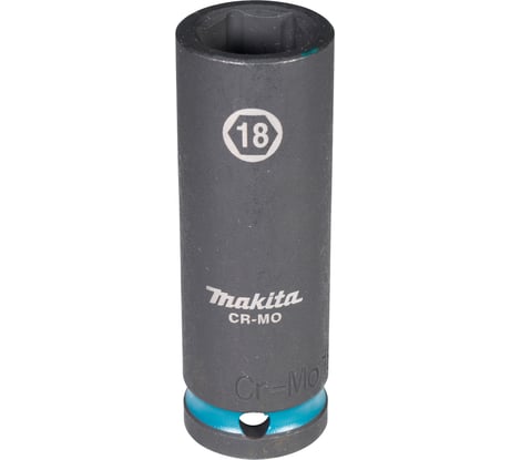 Головка ударная удлиненная торцовая Impact Black 18x81.5 мм, 1/2"DR Makita E-16483