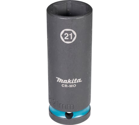 Головка ударная удлиненная торцовая Impact Black 21x81.5 мм, 1/2"DR Makita E-16508