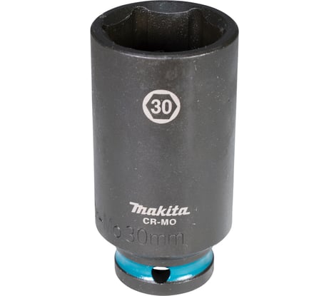 Головка ударная удлиненная торцовая Impact Black 30x81.5 мм, 1/2"DR Makita E-16542