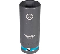 Головка ударная удлиненная торцовая Impact Black 22x81.5 мм, 1/2"DR Makita E-16514