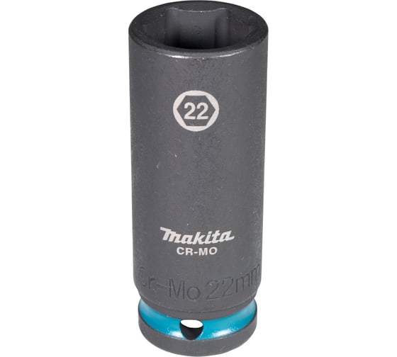 Головка ударная удлиненная торцовая Impact Black 22x81.5 мм, 1/2"DR Makita E-16514 1