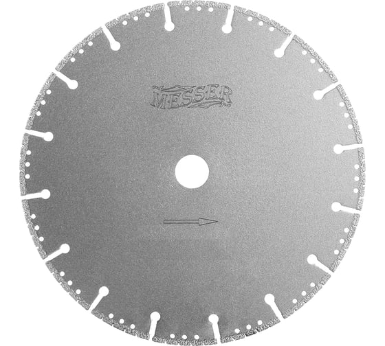 Диск алмазный универсальный V/M 230D-2.8T-3W- 22.2 MESSER 01-11-230