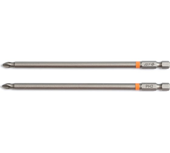 Биты PH2, 150 мм, 1/4'', 2 шт Дело Техники 790282