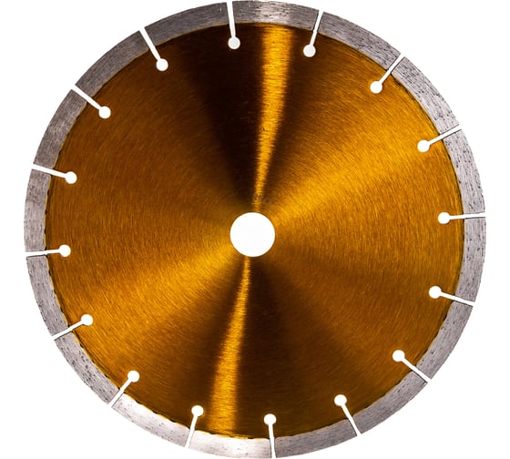 Диск алмазный сегментный YL по граниту 230D-2.3T-10W-22.2 MESSER 01-02-230