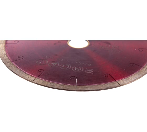 Диск алмазный сплошная кромка с микропазом G/L J-slot по граниту 180D-1.6T-7.5W-22.2/25.4 MESSER 01-24-180